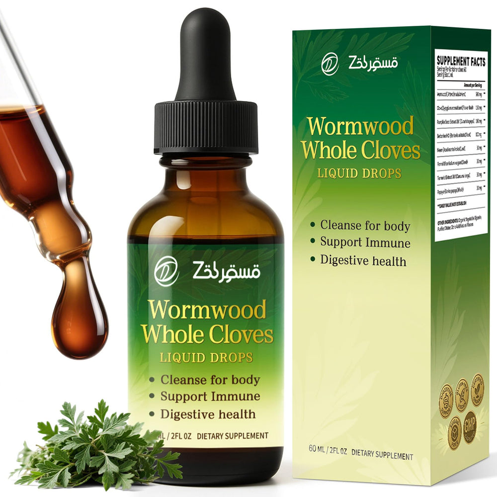 ZENVIVIAN Wormwood Drops bottle front supports daily wellness