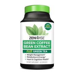 Zenwise Health EGCG green tea extract capsules bottle for energy support