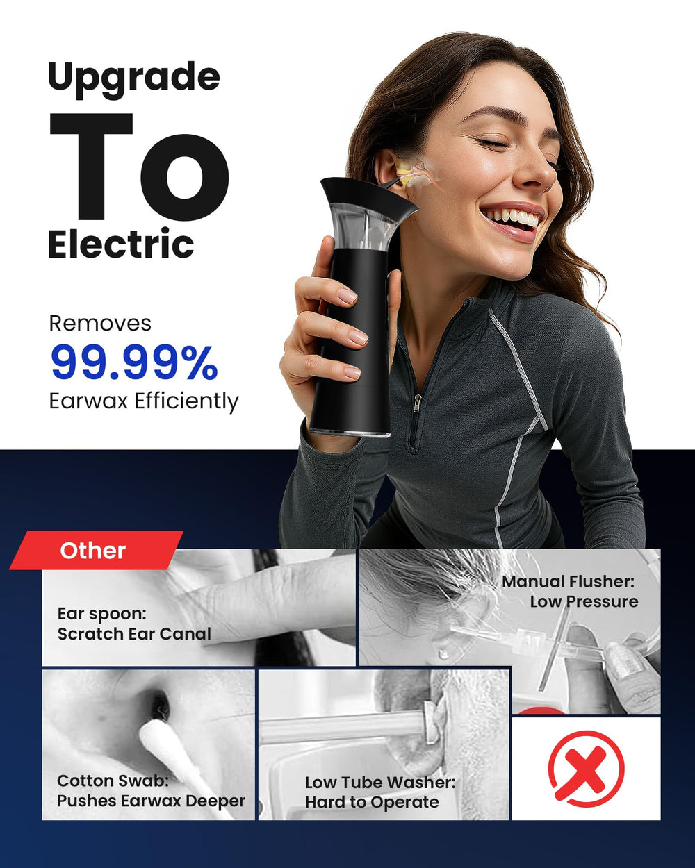 Zephronic USB-C cable included for easy setup and charging