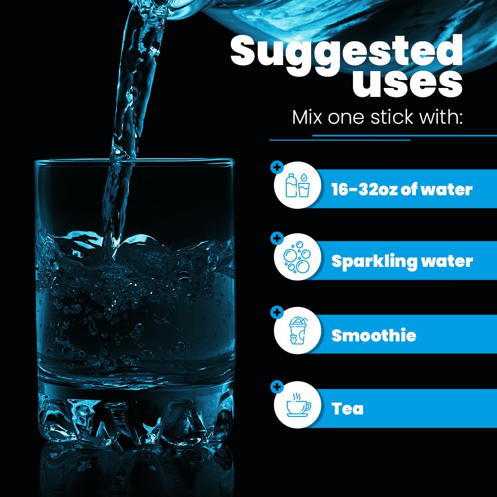 Zerospike Electrolyte Powder dissolves in water for easy daily hydration.
