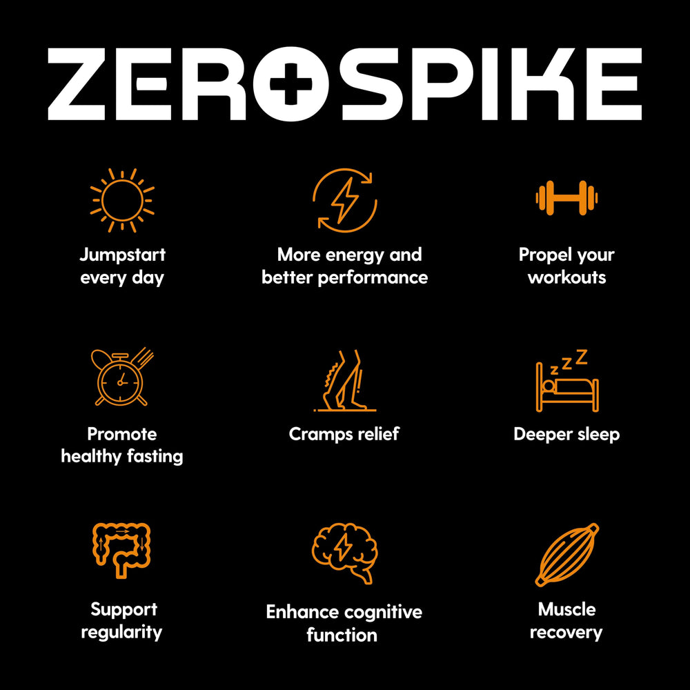 Zerospike energy and concentration without jitters due to no sugar design.