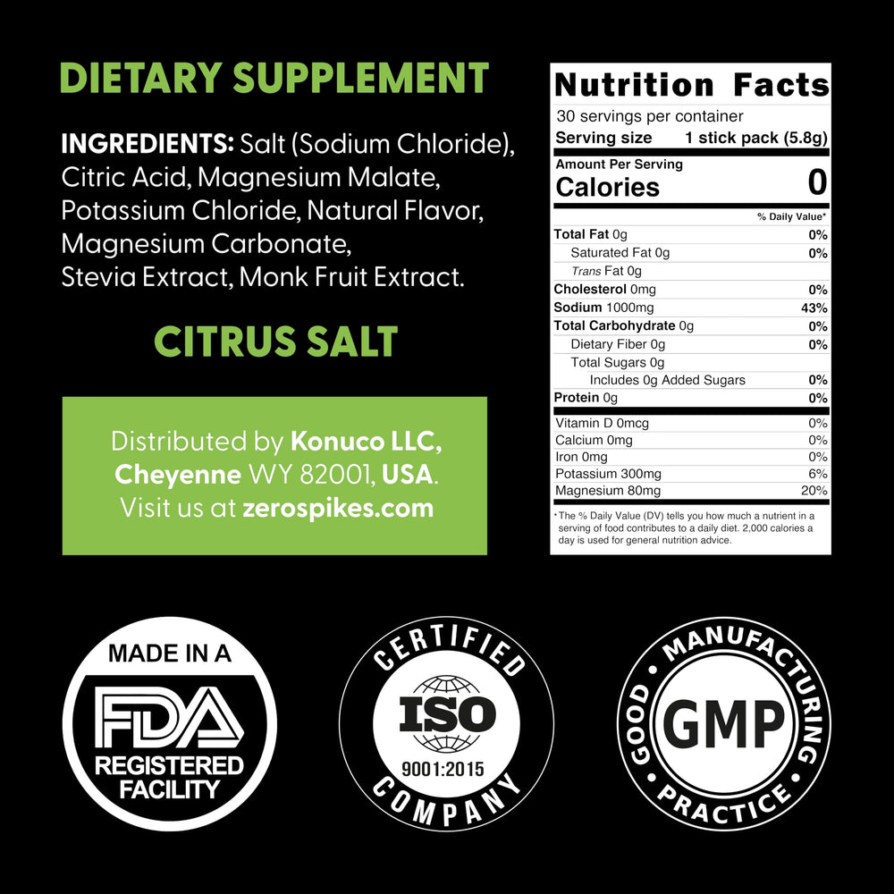 Zerospike No Sugar Electrolytes powder dissolves in water for steady macros during fasting
