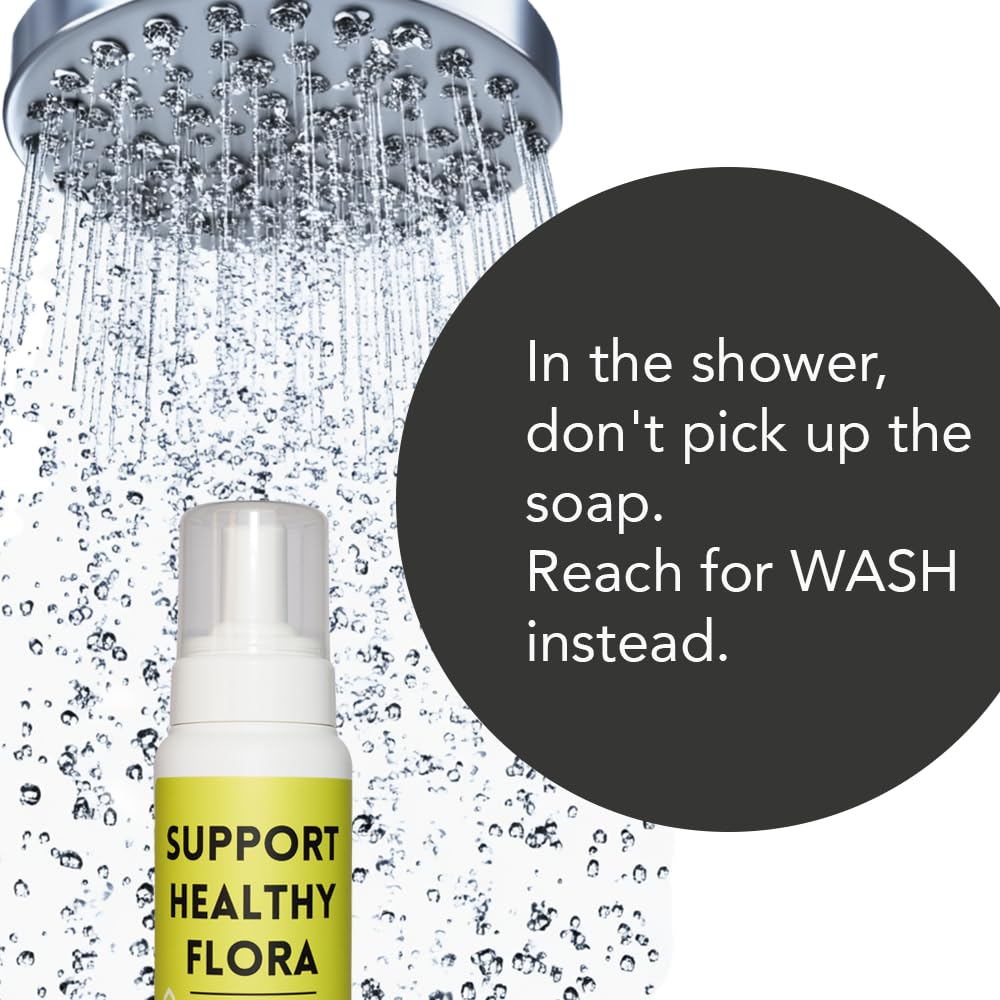 zerotaboos refreshing routine wash shot suggests quick cleanse after workouts.