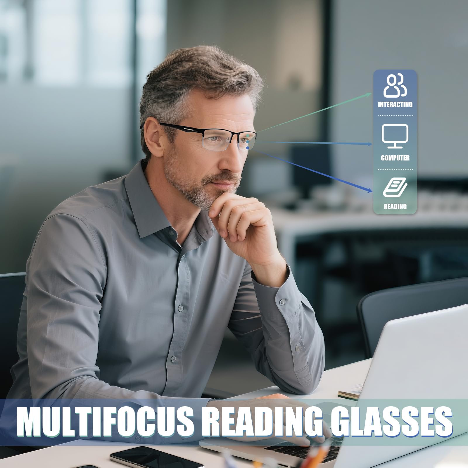 ZERPEET blue light blocking lenses for crisp vision during screen use