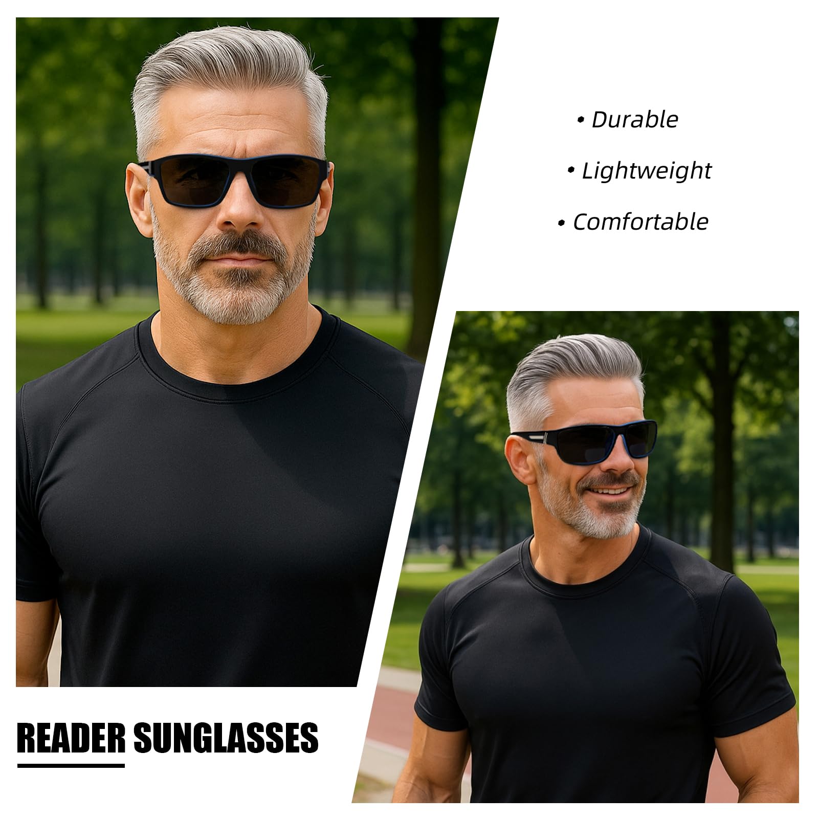 ZERPEET UV400 protection lenses reduce glare in bright sun