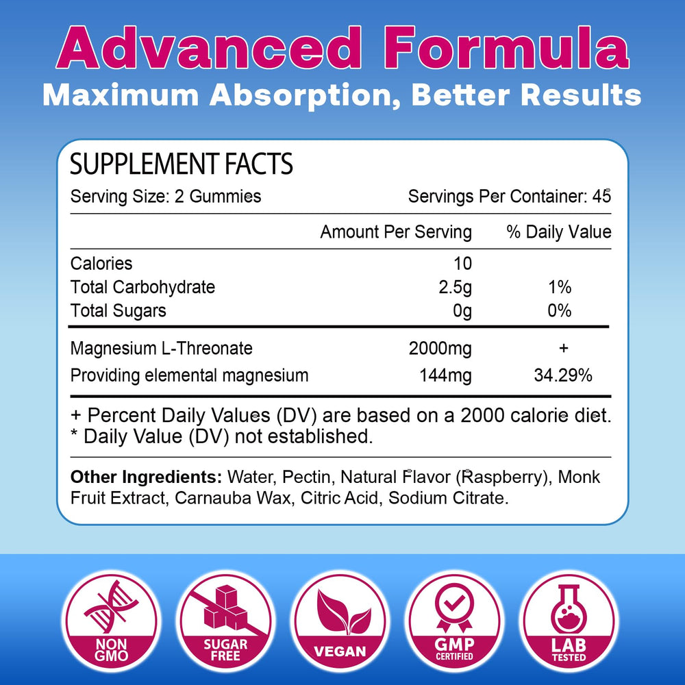 Zetelixia raspberry-flavored gummies close-up emphasizing vegan and sugar-free formula
