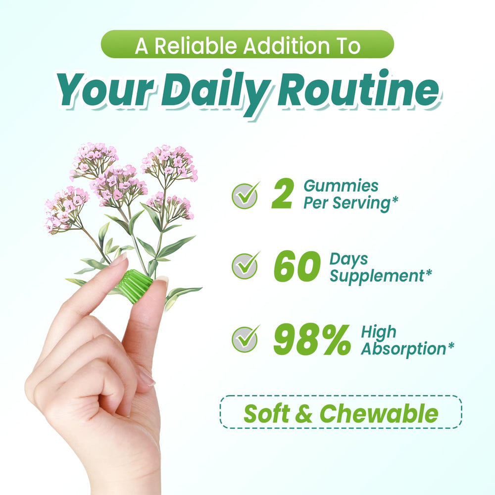 Zetelixia valerian gummies pack-back highlights gluten-free and vegan quality.
