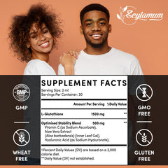 Zeylamum 2000mg glutathione liquid drops for easy daily use