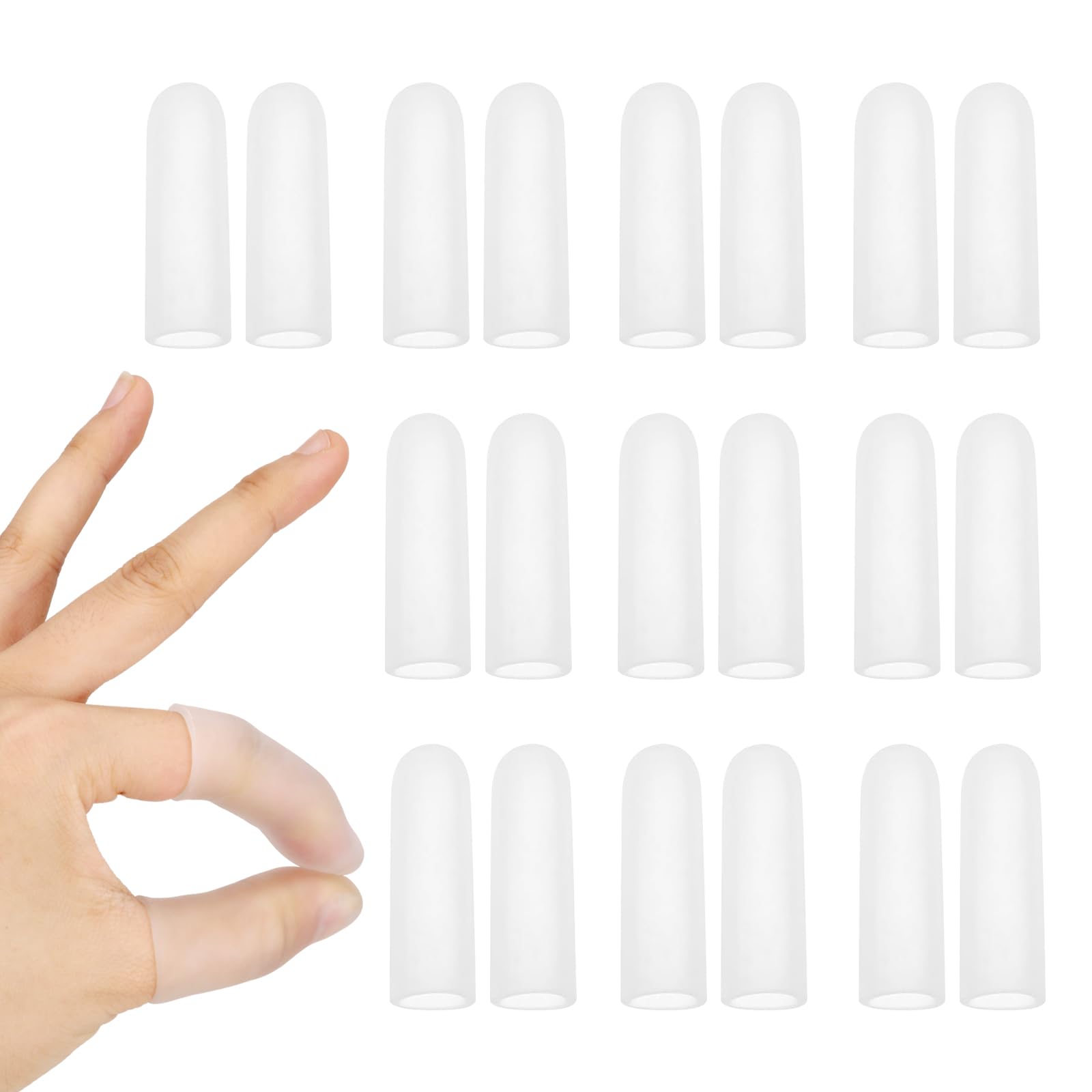ZFYOUNG gel finger cots protect sensitive fingertips during detailed tasks.