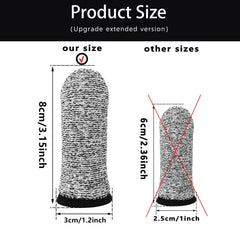 ZFYOUNG close-up shows HPPE material for durable finger protection.