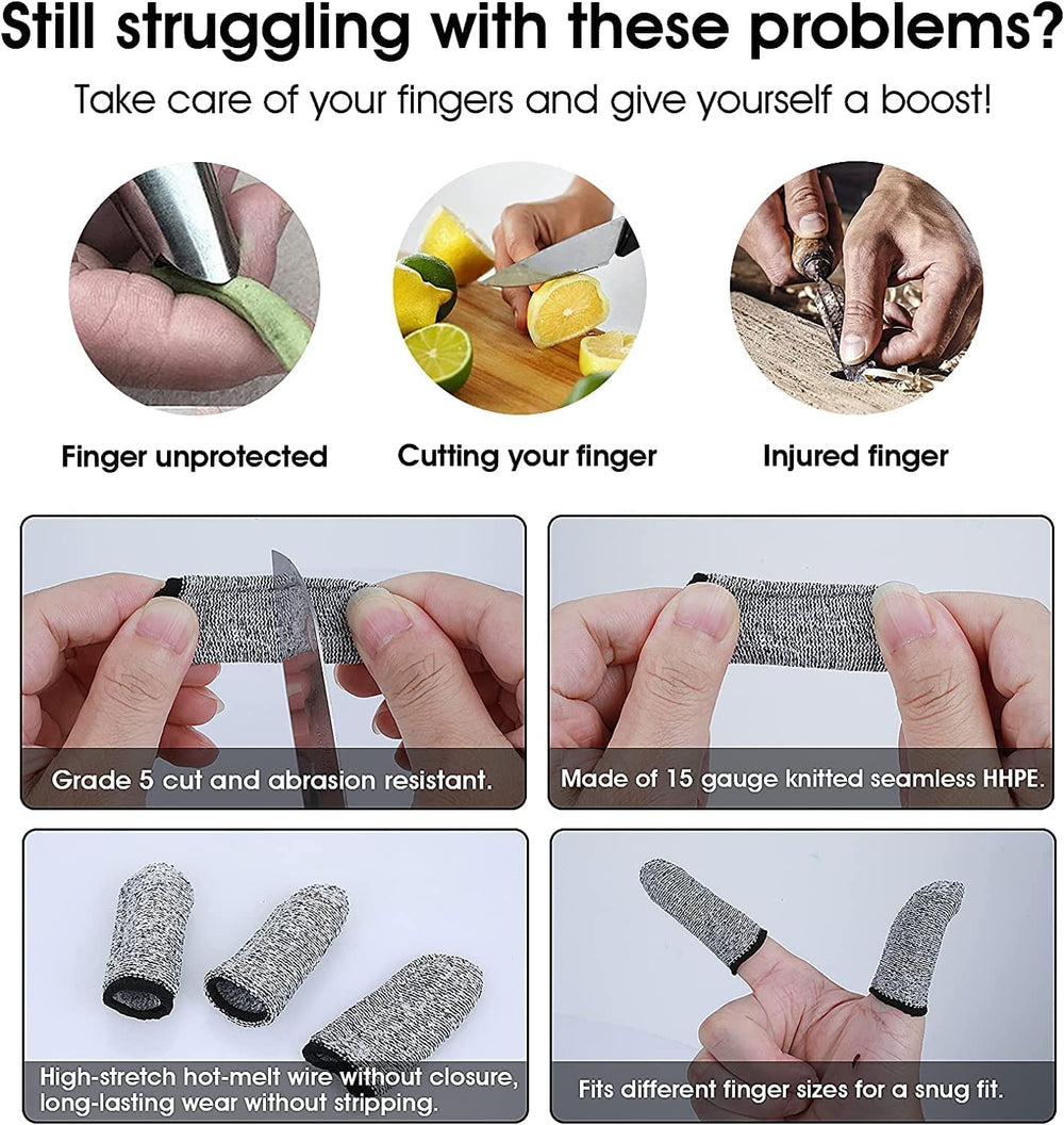 ZFYOUNG reusable finger protectors for multiuse tasks.