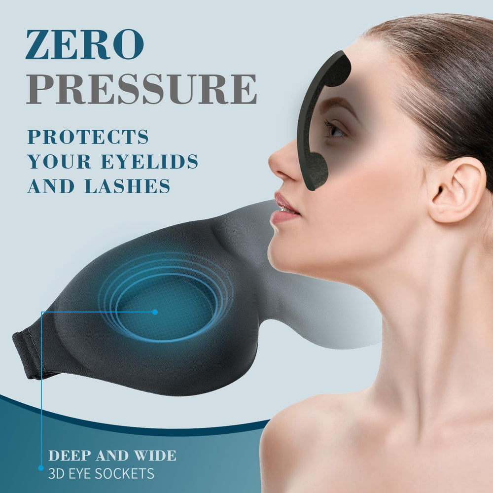 ZGGCD breathable memory-foam lining keeps skin cool throughout the night.