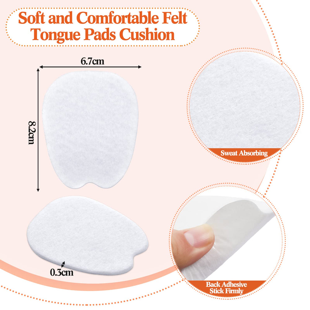 Zhanmai felt tongue pad close-up: soft, breathable cushioning.