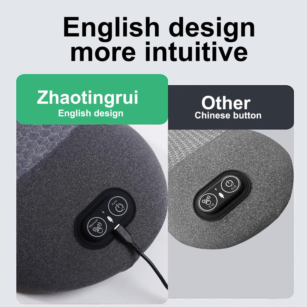 Zhaotingrui lower-back support pillow stays in place during use