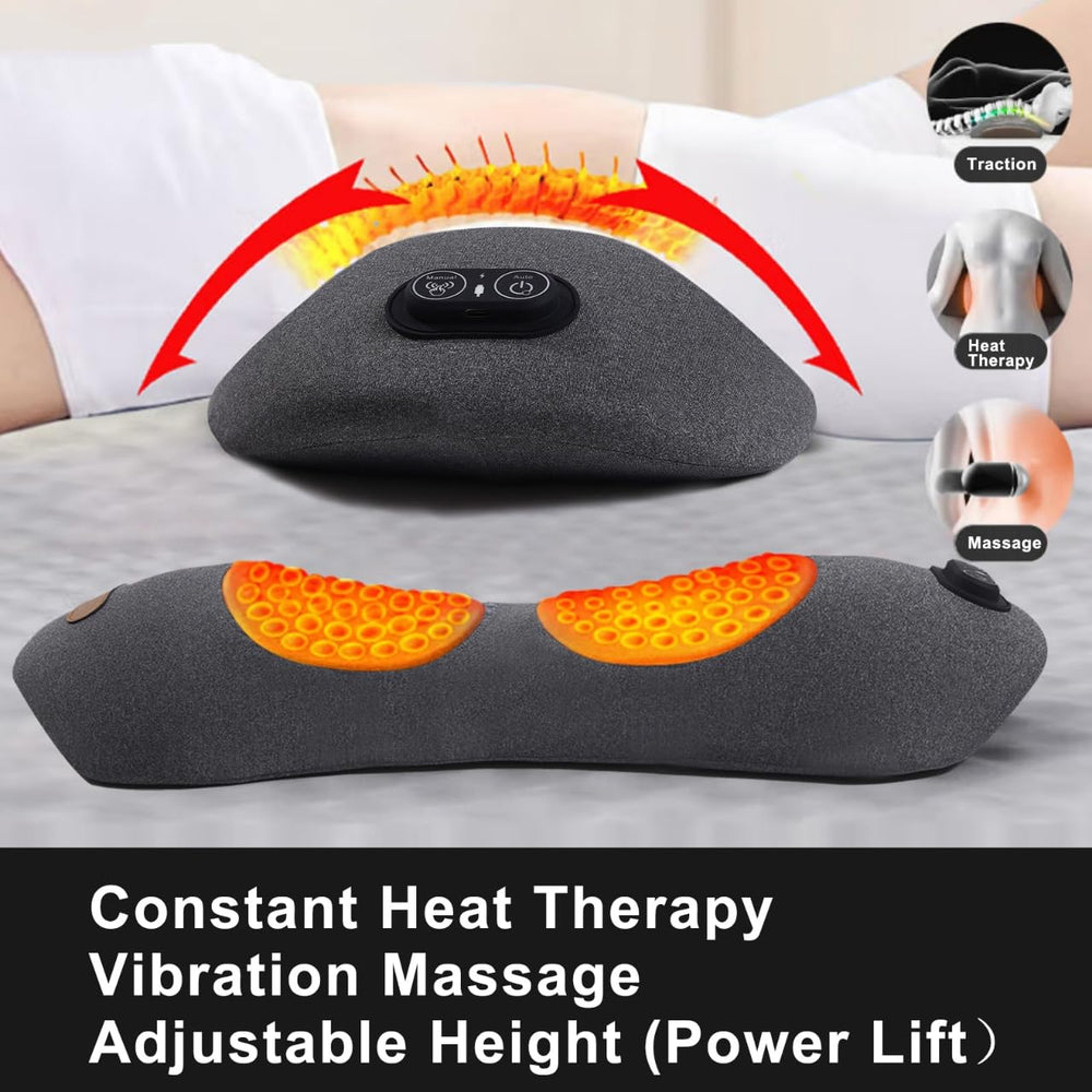 Zhaotingrui lumbar-support pillow ergonomically fits the spine for comfort