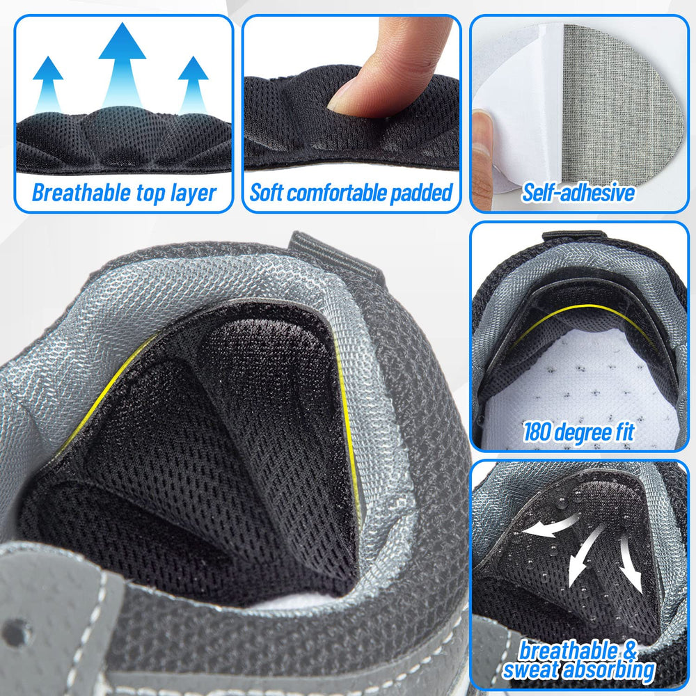 ZHBDMGK self-adhesive heel pad sticks firmly during wear.