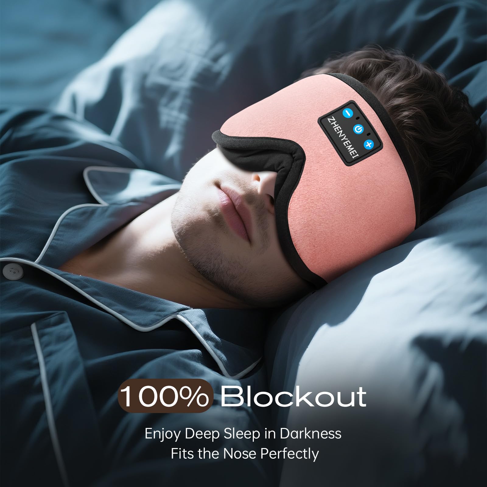ZHENYEMEI Bluetooth 5.4 ensures fast pairing and reliable range during bedtime.