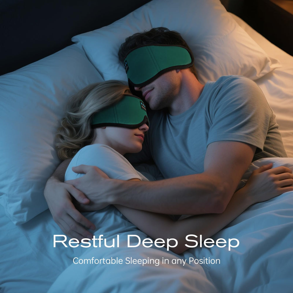 ZHENYEMEI contour eye mask showing nose-friendly fit and eye comfort.