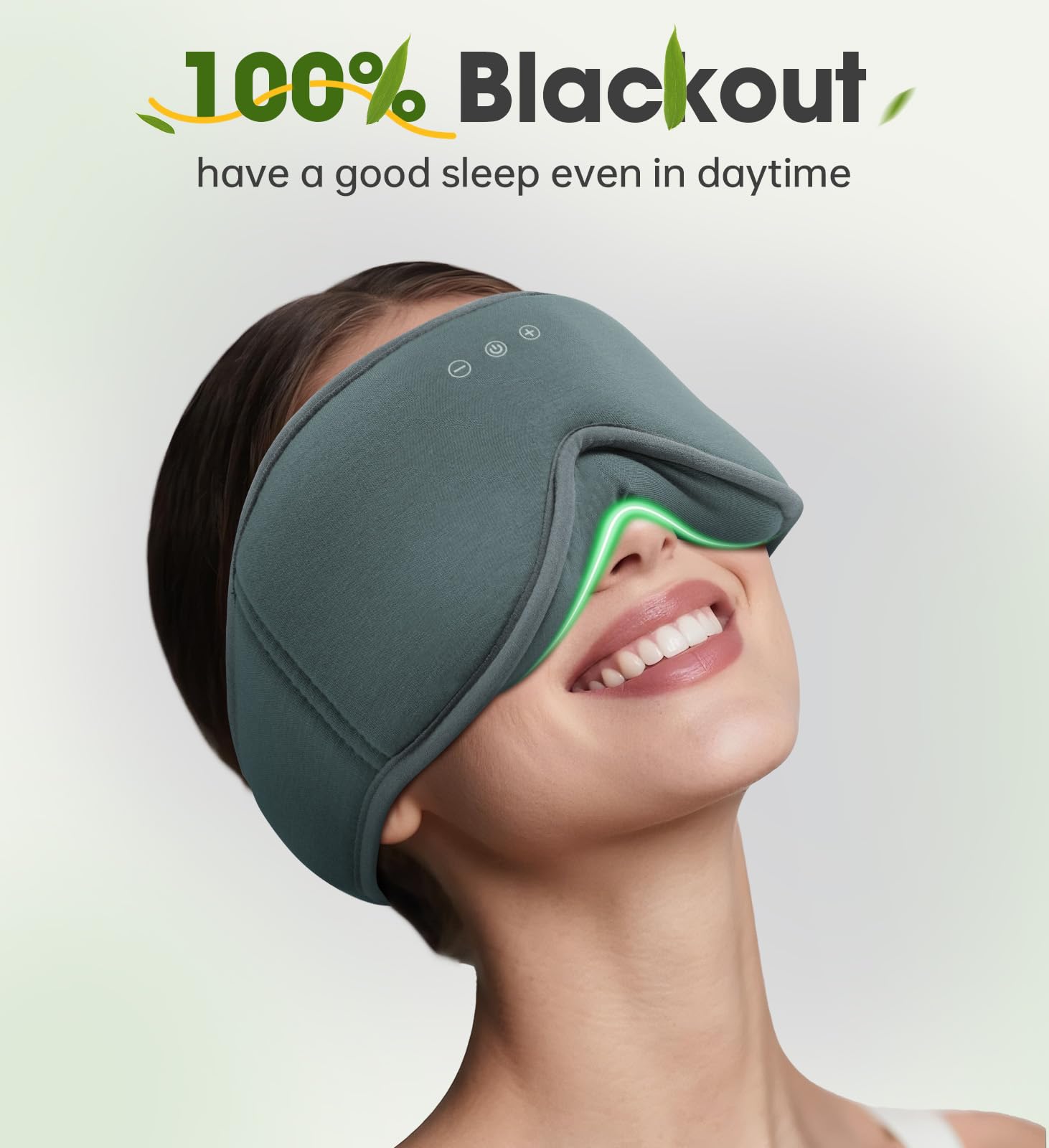 Zhenyemei contoured eye space reducing pressure for comfort.