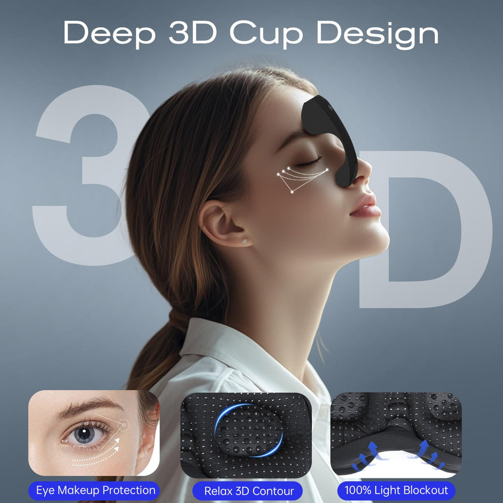 ZHENYEMEI bamboo cotton eye mask material highlighted for breathable comfort