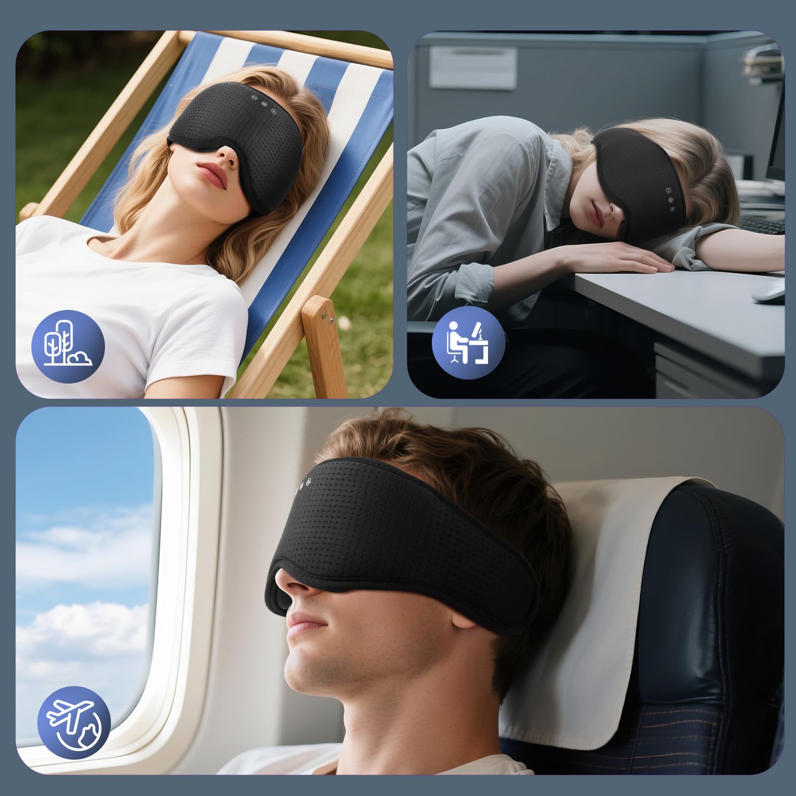 ZHENYEMEI gift ready design for tech lovers seeking sleep and audio benefits