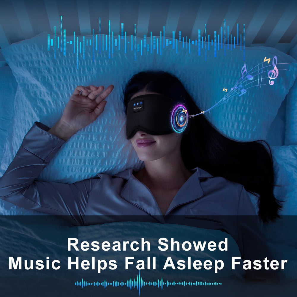 Zhenyemei light-blocking design seals out light for deeper rest
