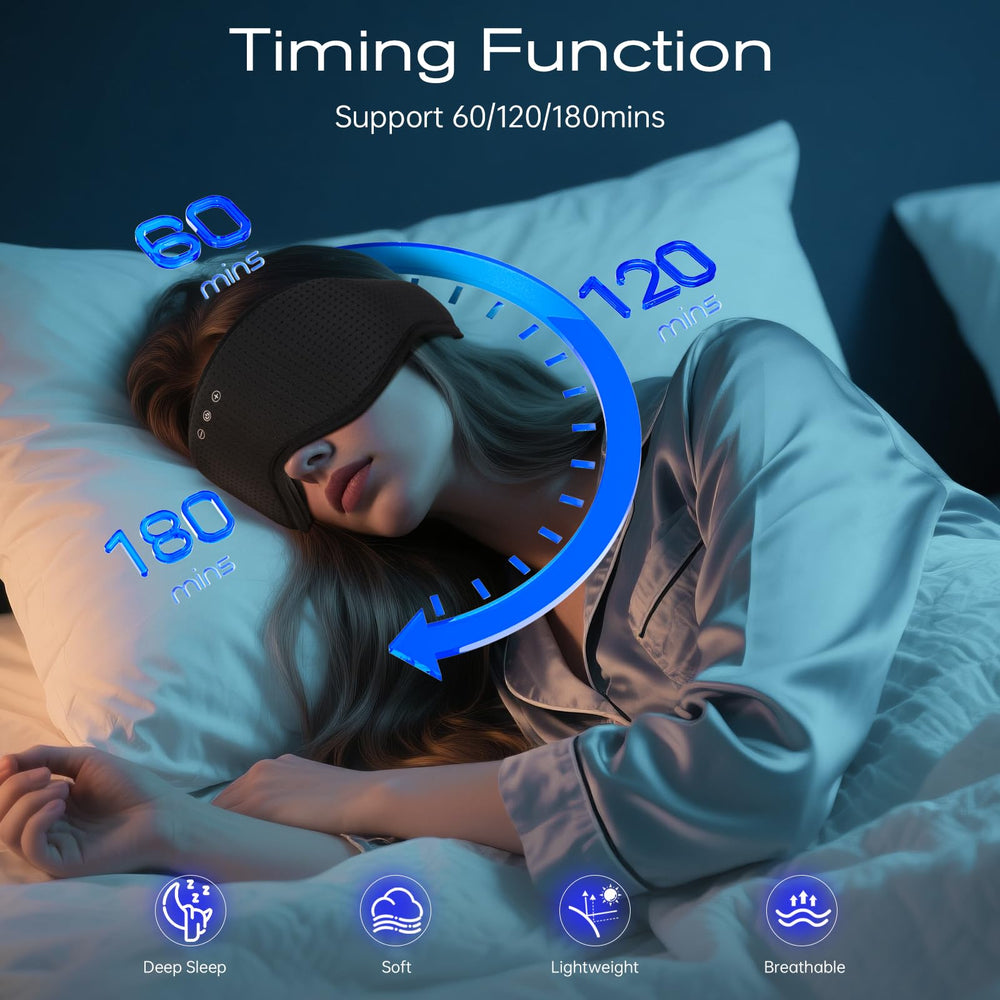 ZHENYEMEI light blocking nose bridge design for dark undisturbed sleep