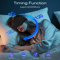 ZHENYEMEI light blocking nose bridge design for dark undisturbed sleep