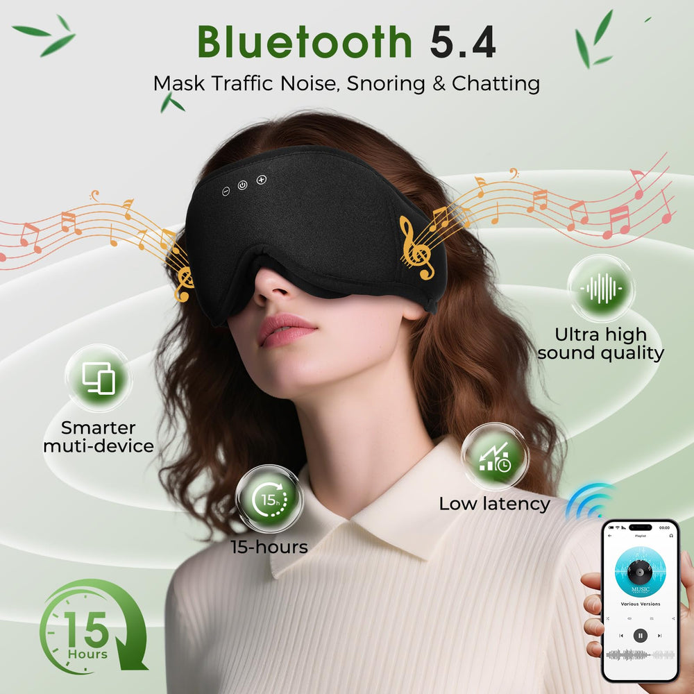 ZHENYEMEI 6-layer blackout mask blocks light effectively