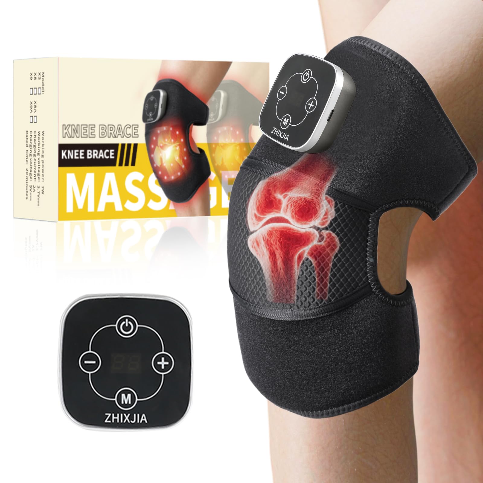 ZHIXJIA three-in-one massage features demonstrated for versatility