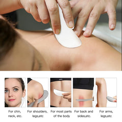 Zhiyuejing stainless steel glide for smooth skin contact and rust resistance.