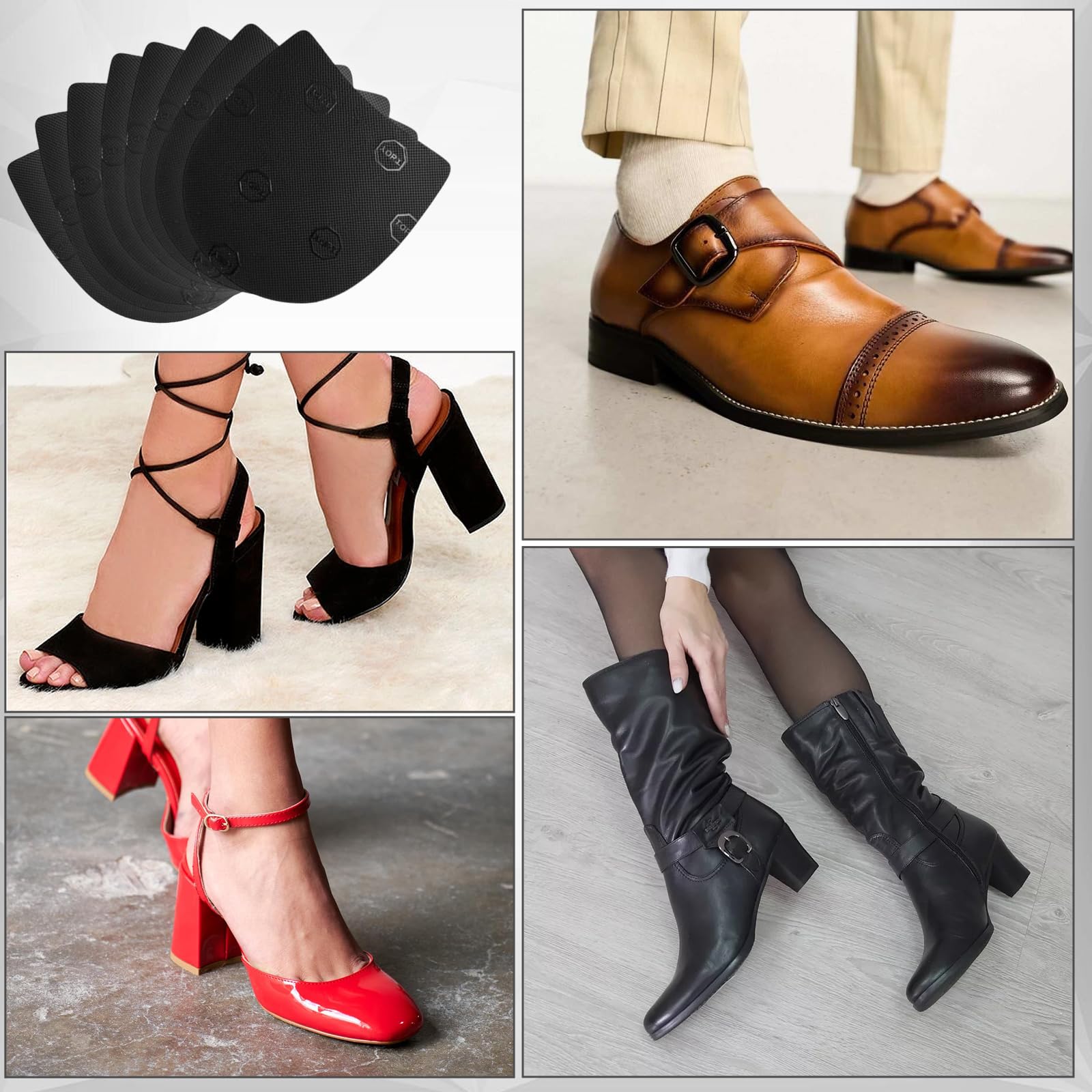 ZHLKHIOP durable rubber material provides traction and longevity