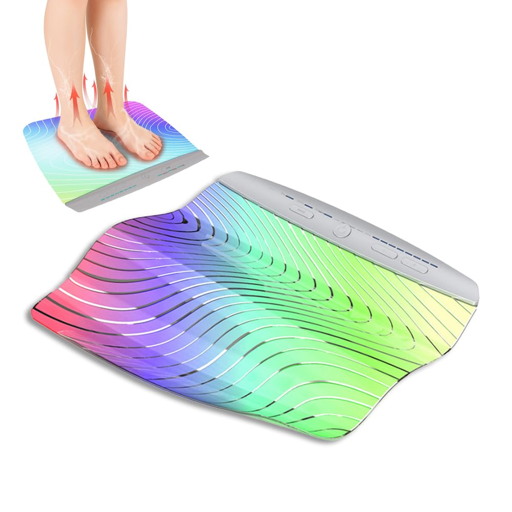 Zhongxiao MHD foot massager pad delivers TENS EMS for foot relief.