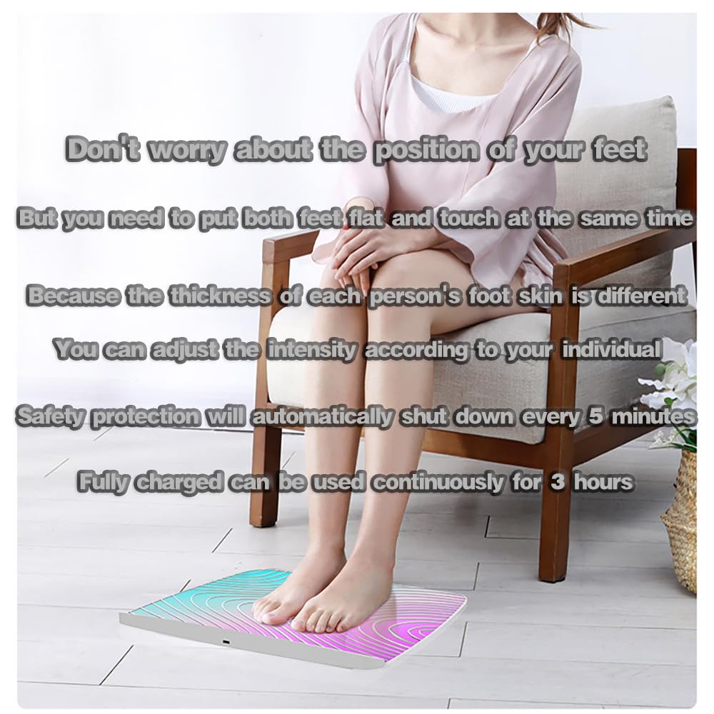 Zhongxiao portable EMS supports plantar fascia and neuropathy relief.