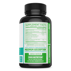 Activated broccoli seed extract focus in Zhou DIM Active highlighting DIM benefits.
