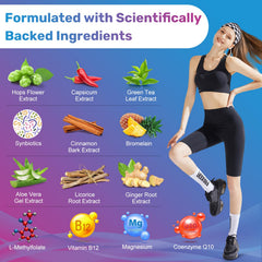 Synbiotic blend label emphasizes prebiotic and probiotic components for gut-friendly digestion
