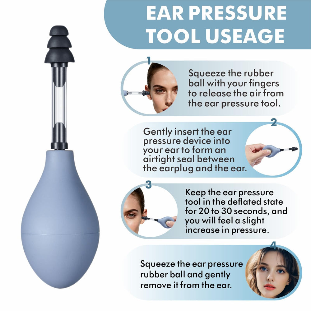 ZIDE ear pressure relief device demonstrates ergonomic ear-canal fit for secure sealing