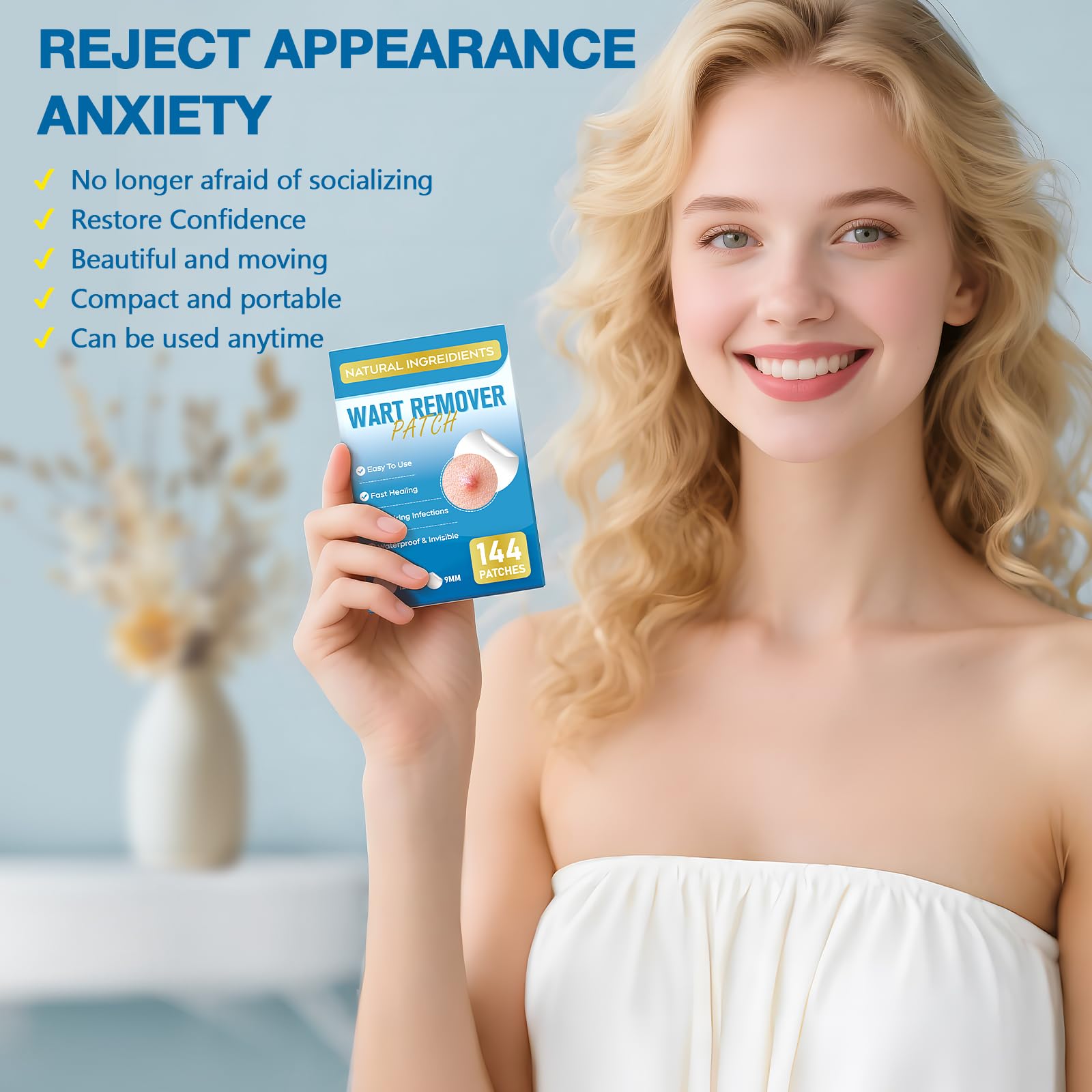 ZIHYO Wart Remover Patch for daily wear or special occasions with discreet attachment.