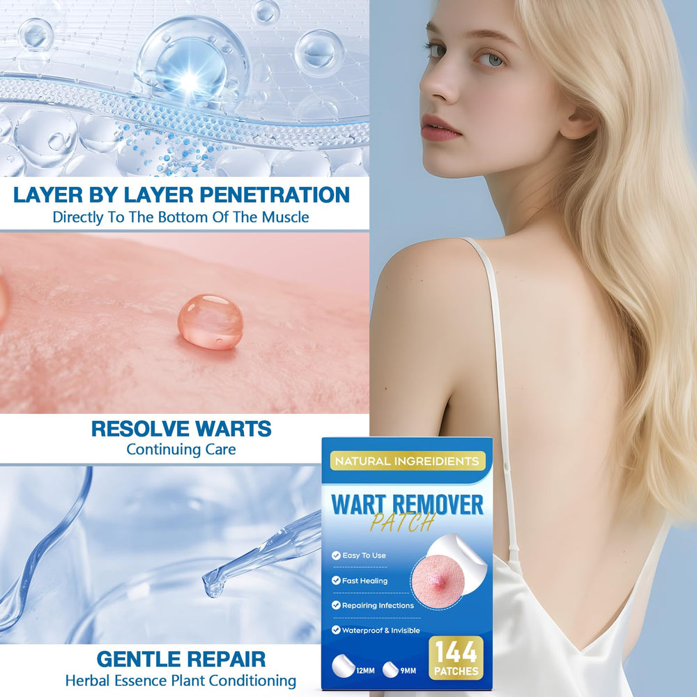 ZIHYO Wart Remover Patches waterproof patch staying on during bath or workout