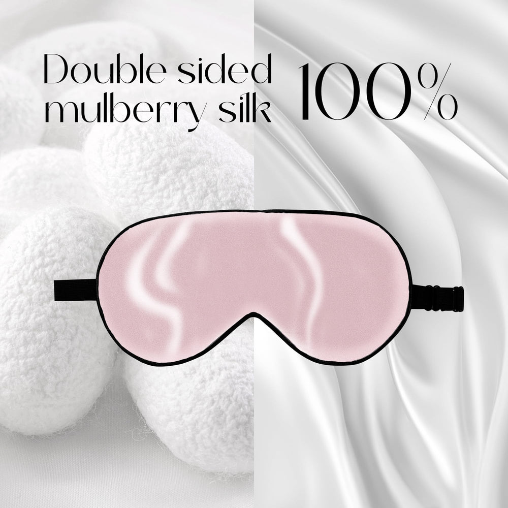 ZIMASILK adjustable headband keeps mask secure without tangling hair