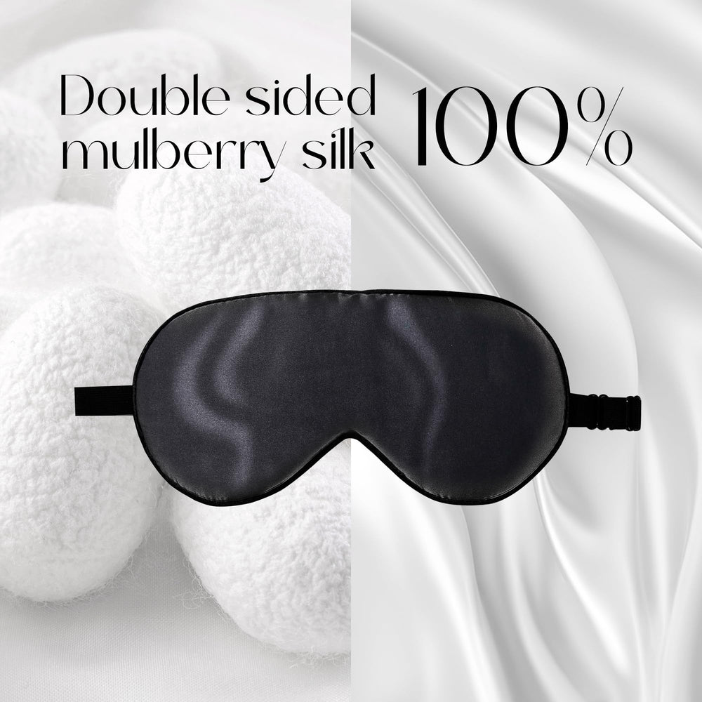ZIMASILK mulberry silk double-sided mask offers luxurious feel and breathable comfort.