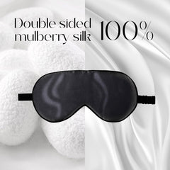 ZIMASILK mulberry silk double-sided mask offers luxurious feel and breathable comfort.