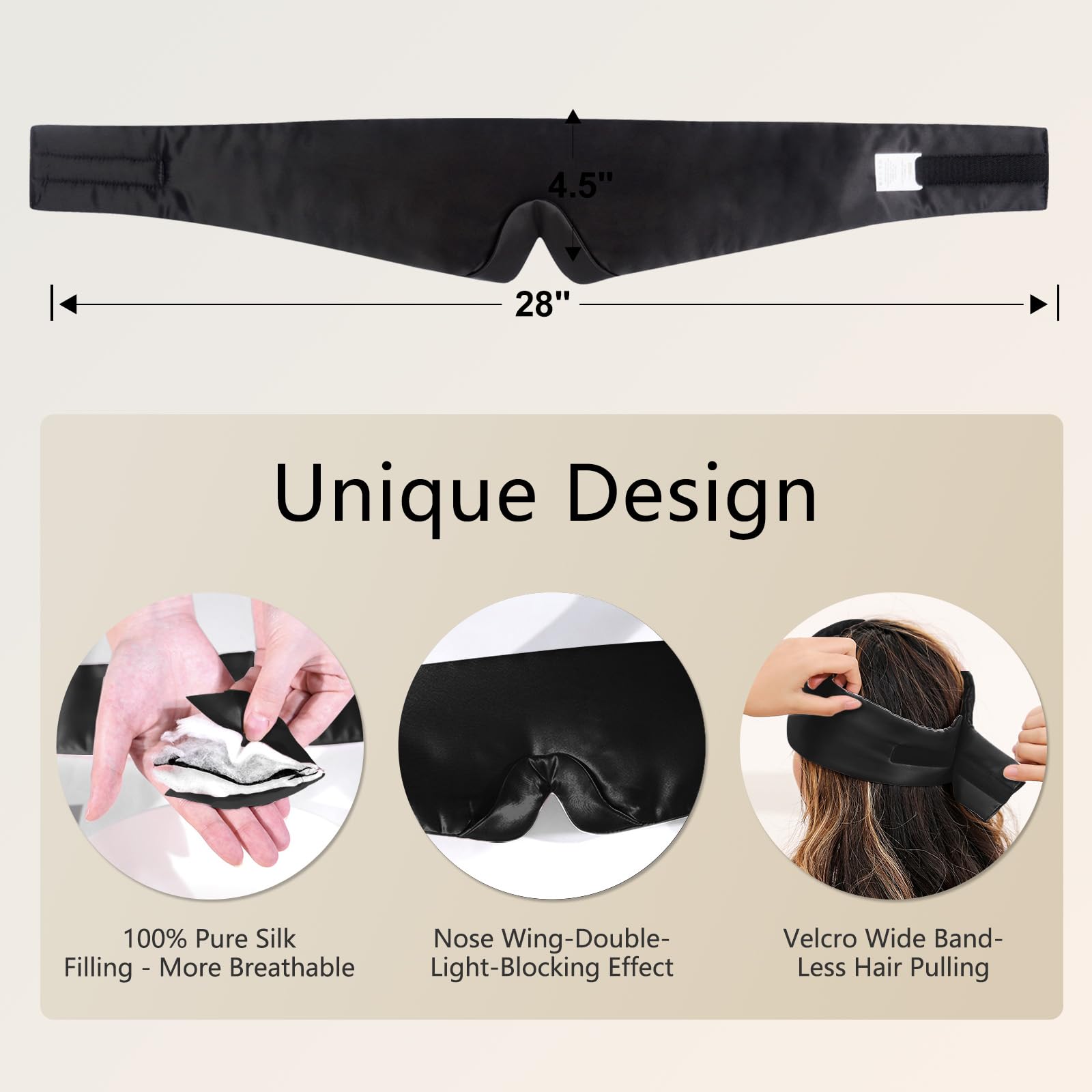 ZIMASILK elegant gift box for the silk sleep mask