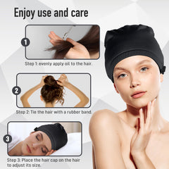 ZINGTERRA Castor Oil Pack Wrap waterproof outer layer prevents leaks during nocturnal use.