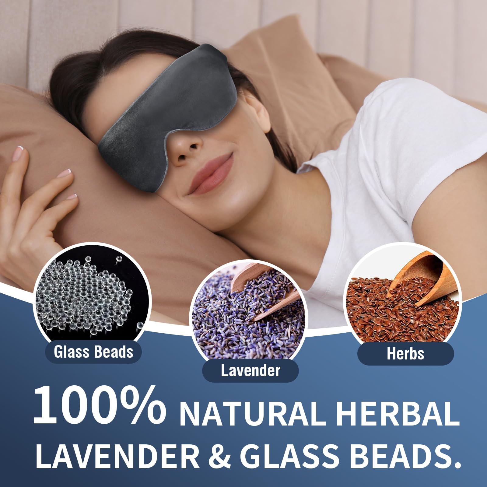 Zinpaza durable reusable eye mask designed for repeated use.