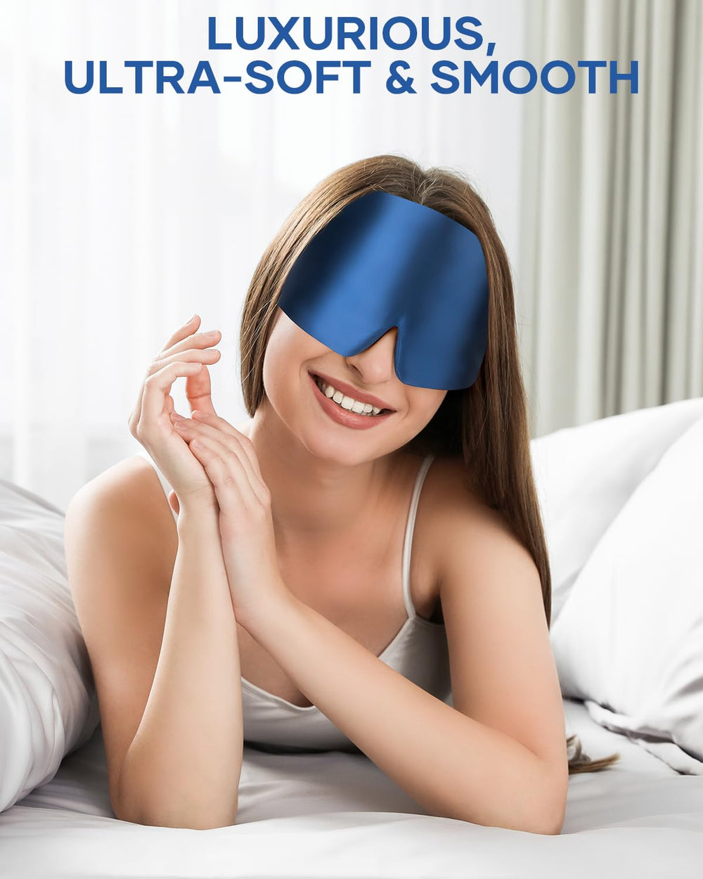 Zinpaza mask on face ideal for side sleepers and long wear