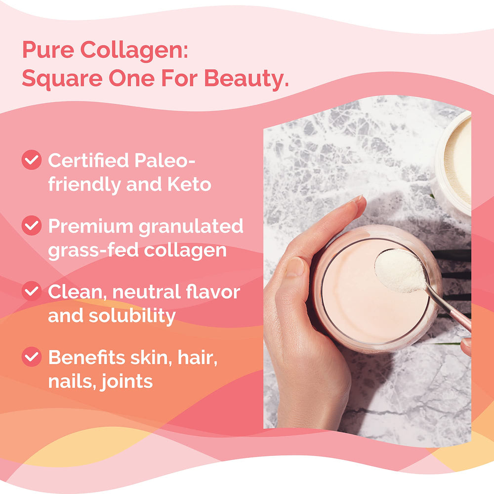 Zint Collagen Peptides stirred into smoothies for convenient amino acids.