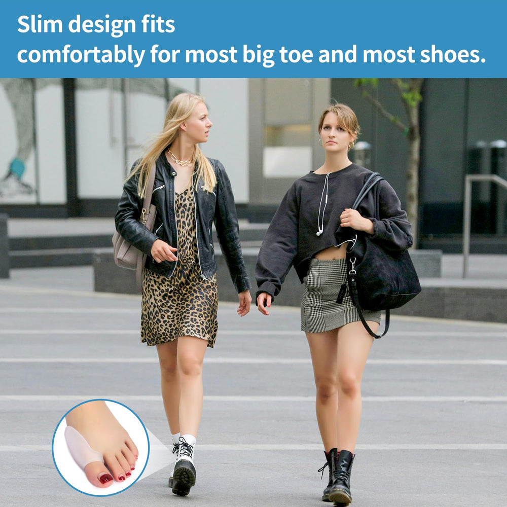 Zinyakon one-size fits most, easy to wear with socks and shoes.