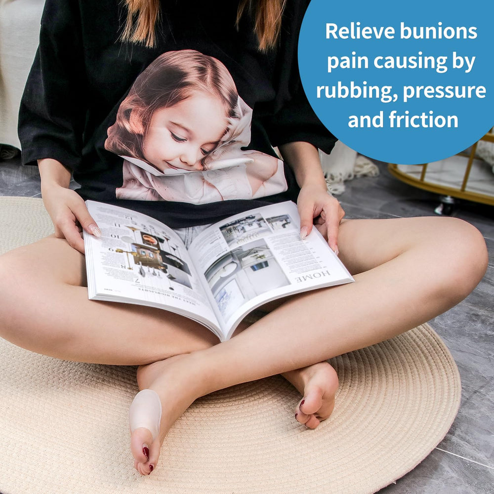 Zinyakon washable reusable bunion protectors, simple to clean.