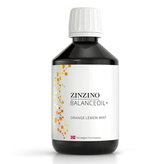Zinzino BalanceOil+ bottle pour for easy daily omega-3 intake